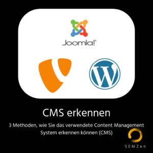 Das Content Management System erkennen (CMS) - 3 Möglichkeiten - Plugins - manuell - Applications und Browser Erweiterungen - Lernen Sie von Ihrem Wettbewerb.